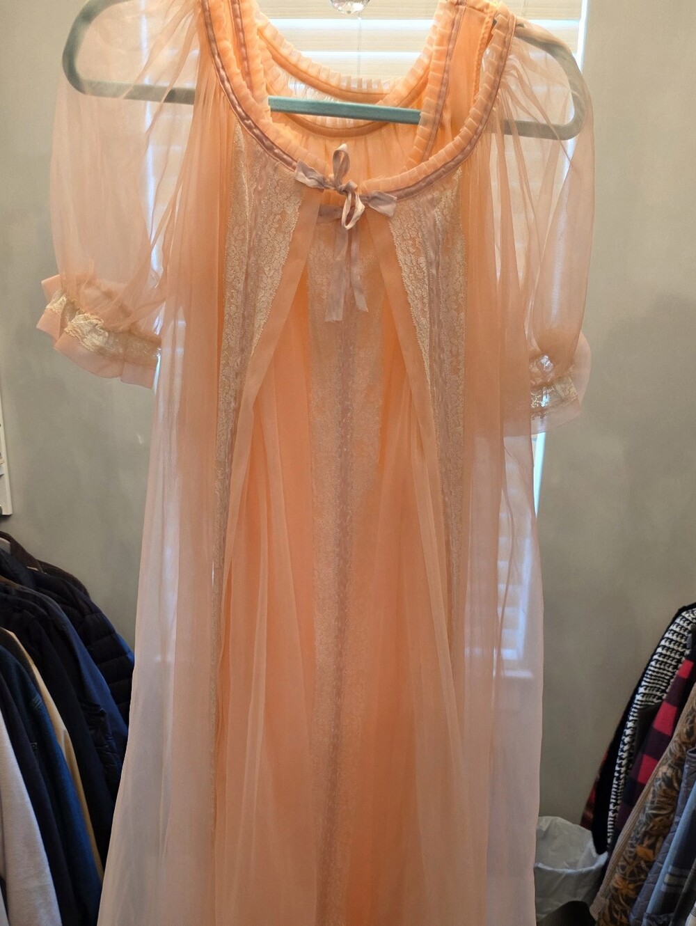 Vintage Tosca Peignoir Set Size S